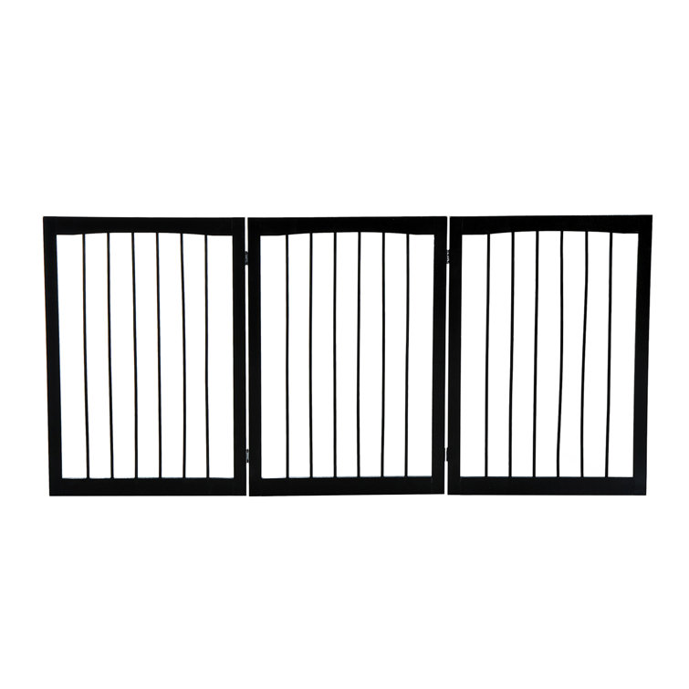 Archie & Oscar Sven Wooden Free Standing Adjustable Pet Gate & Reviews